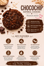Chocochip oatmeal cookies