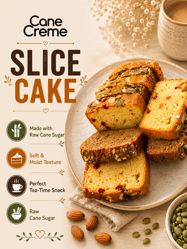 2 in 1 tea cake (Chocolate & Dry fruit cake)